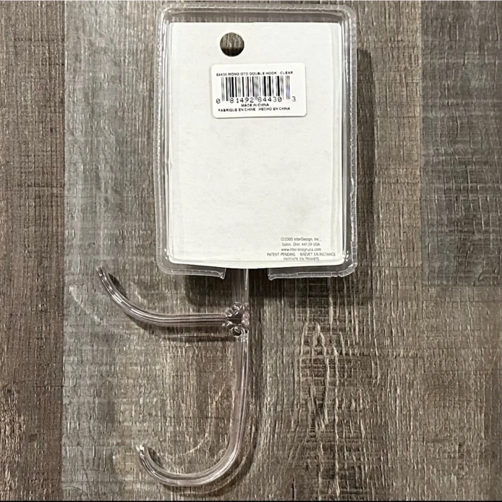 💞 New InterDesign Clear Overdoor Storage Hook